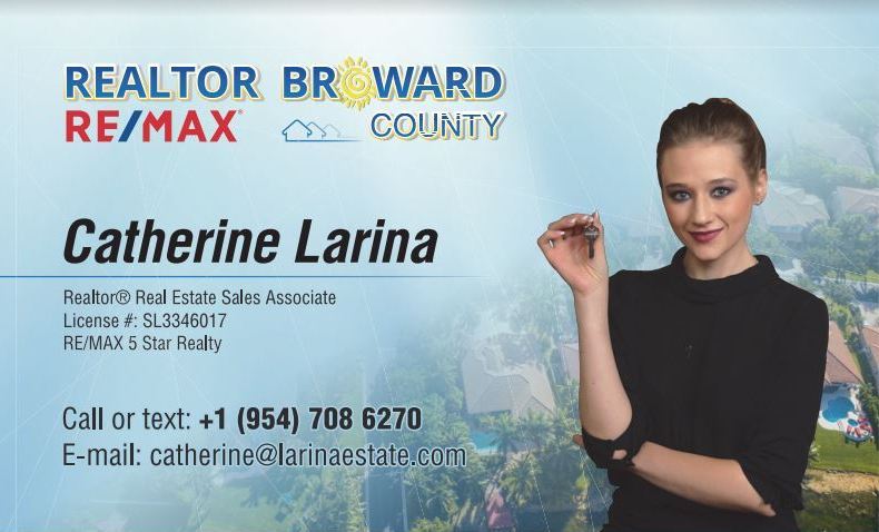 Catherine Larina Business Card